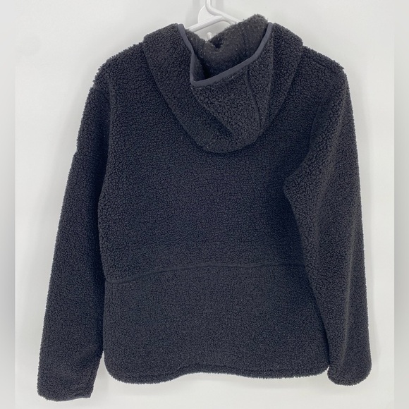 Spyder pullover zip up sherpa teddy fleece hoodie zip pockets size small - Picture 7 of 10